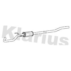 Centre Muffler KLARIUS BM561W OE Ref 18308512383
