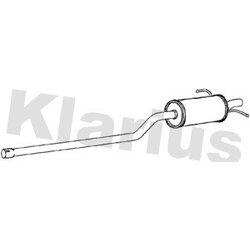 Rear Muffler KLARIUS BM562V OE Ref 18308512384