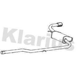 Rear Muffler KLARIUS BM567L OE Ref 18309811194