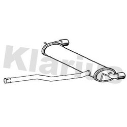 Rear Muffler KLARIUS BM568K OE Ref 18309811195