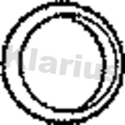 Exhaust Pipe Gasket KLARIUS BMG3