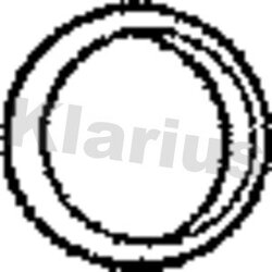 Exhaust Pipe Gasket KLARIUS BMG4