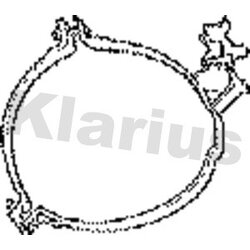 Exhaust Mount KLARIUS BMP11