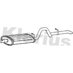 Rear Muffler KLARIUS CH21J OE Ref 52019242