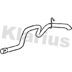 Exhaust Pipe KLARIUS CH28A OE Ref 53054502AD