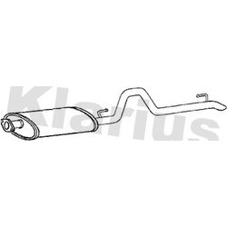 Rear Muffler KLARIUS CH55J OE Ref 52101120AD