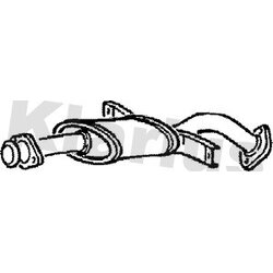 Centre Muffler KLARIUS CL117K OE Ref 8671015028