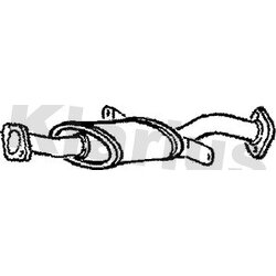 Centre Muffler KLARIUS CL166M OE Ref 8671015026
