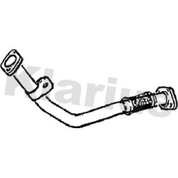 Exhaust Pipe KLARIUS CL167L OE Ref 8671015411