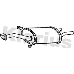 Rear Muffler KLARIUS CL192B OE Ref 8671014762
