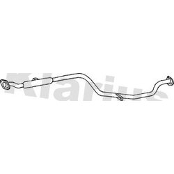 Centre Muffler KLARIUS CL200M
