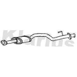 Centre Muffler KLARIUS CL243B OE Ref 8671015382