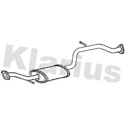Centre Muffler KLARIUS CL274E