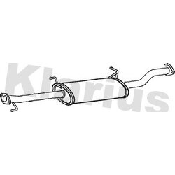 Centre Muffler KLARIUS CL279X