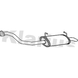 Rear Muffler KLARIUS CL281V