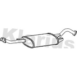 Centre Muffler KLARIUS CL286L