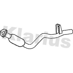 Rear Muffler KLARIUS CL287K