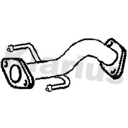 Exhaust Pipe KLARIUS CL306H
