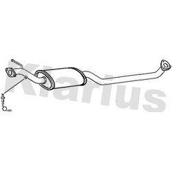 Centre Muffler KLARIUS CL307G