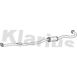 Centre Muffler KLARIUS CL313X