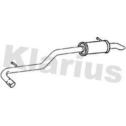Rear Muffler KLARIUS CL365W OE Ref 1571B360