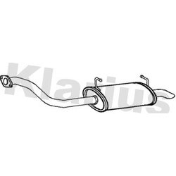 Rear Muffler KLARIUS CL369P