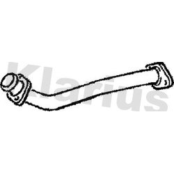Exhaust Pipe KLARIUS CL89P OE Ref 8671015383