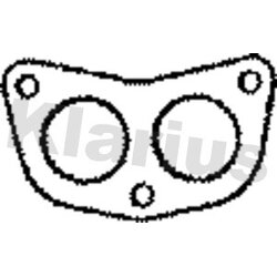 Exhaust Pipe Gasket KLARIUS CLG8