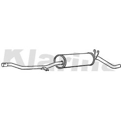 Rear Muffler KLARIUS CN153Q OE Ref 96001963