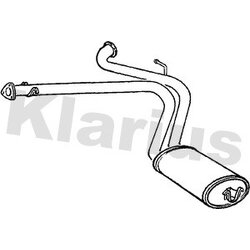 Centre Muffler KLARIUS CN465H OE Ref 1312850080