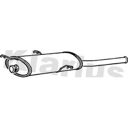 Rear Muffler KLARIUS CN484E OE Ref 8671014696