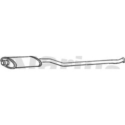 Centre Muffler KLARIUS CN489X OE Ref 8671015051