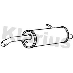 Rear Muffler KLARIUS CN499H OE Ref 1726VP