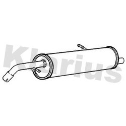 Rear Muffler KLARIUS CN506X OE Ref 1726NR