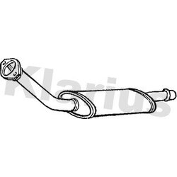 Front Muffler KLARIUS CN520C OE Ref 1705LW