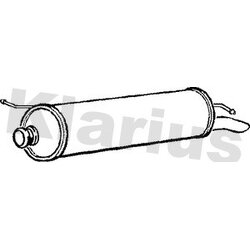 Rear Muffler KLARIUS CN521B OE Ref 1726HL