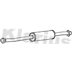 Front Muffler KLARIUS CN552E OE Ref 1705W8