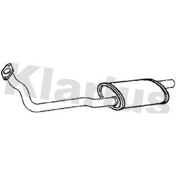Front Muffler KLARIUS CN553D OE Ref 9456199680
