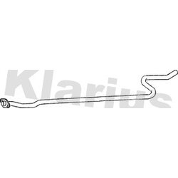 Exhaust Pipe KLARIUS CN577T OE Ref 1717EY