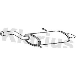 Rear Muffler KLARIUS CN582K OE Ref 1730A0