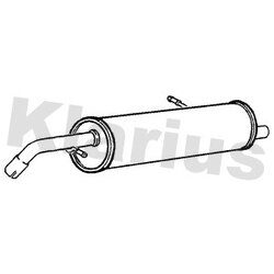 Rear Muffler KLARIUS CN597M OE Ref 1726ZR