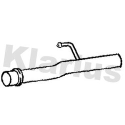 Exhaust Pipe KLARIUS CN606B OE Ref 9661845980