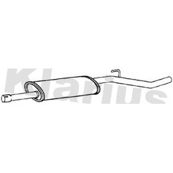 Centre Muffler KLARIUS CN608X OE Ref 1717Q8