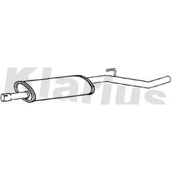 Centre Muffler KLARIUS CN610V OE Ref 1717FW
