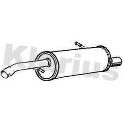 Rear Muffler KLARIUS CN612Q OE Ref 1726ZW