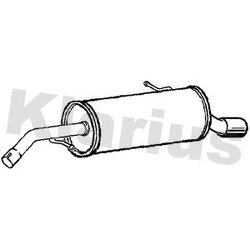 Rear Muffler KLARIUS CN641A OE Ref 1726XP