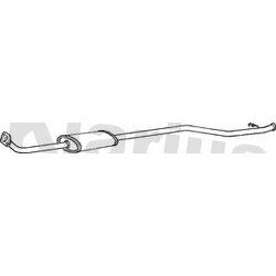 Centre Muffler KLARIUS CN643W OE Ref 1717FS