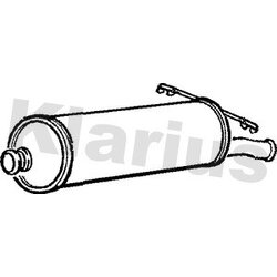 Rear Muffler KLARIUS CN644V OE Ref 173025
