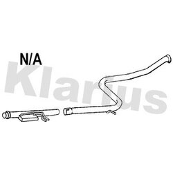 Exhaust Pipe KLARIUS CN645T OE Ref 1717HA