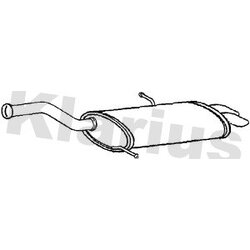 Rear Muffler KLARIUS CN646Q OE Ref 1730KQ